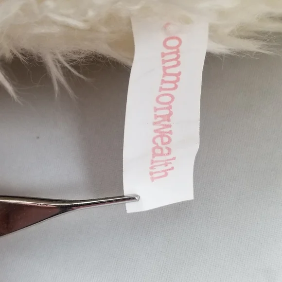 Commonwealth White Bunny Long Floppy Ears Plush Stuffed Animal Easter Bow 20" - Picture 12 of 13